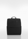 Mango Mochila detalles efecto piel - Negro