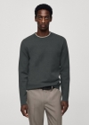 Mango Jersey punto fino termorregulador - Verde bosque