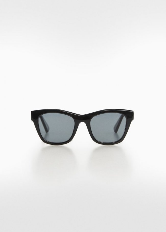 Mango Gafas de sol montura de pasta - Negro