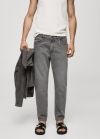 Mango Jeans tapered-fit - Gris