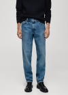Mango Jeans Bob regular fit lavado medio - Azul oscuro