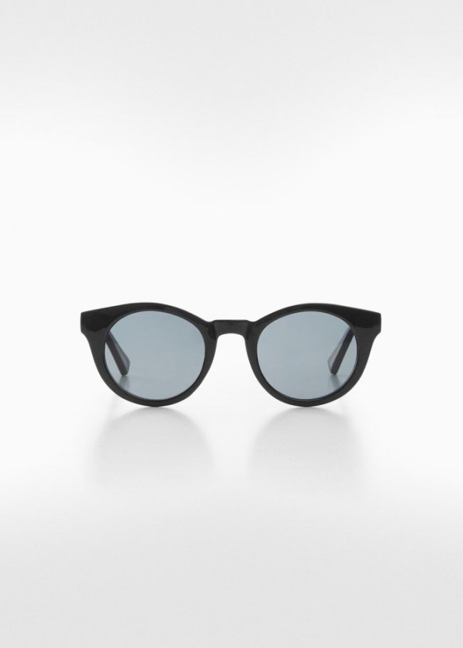 Mango Gafas de sol retro - Negro