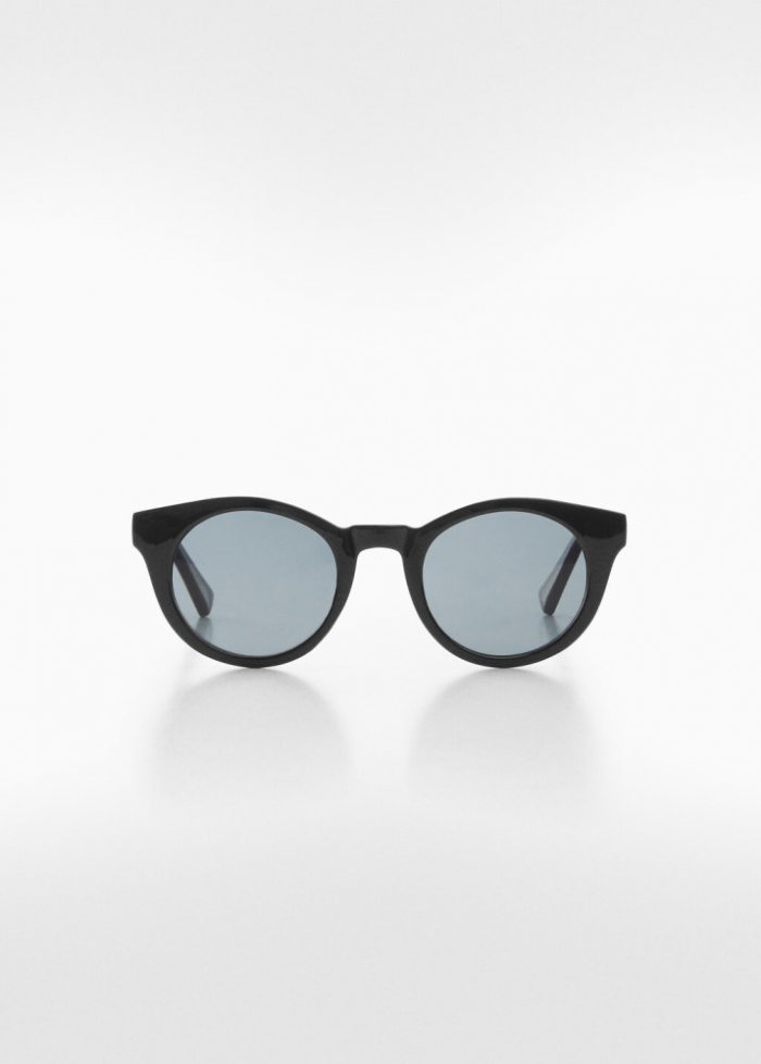 Mango Gafas de sol retro - Negro