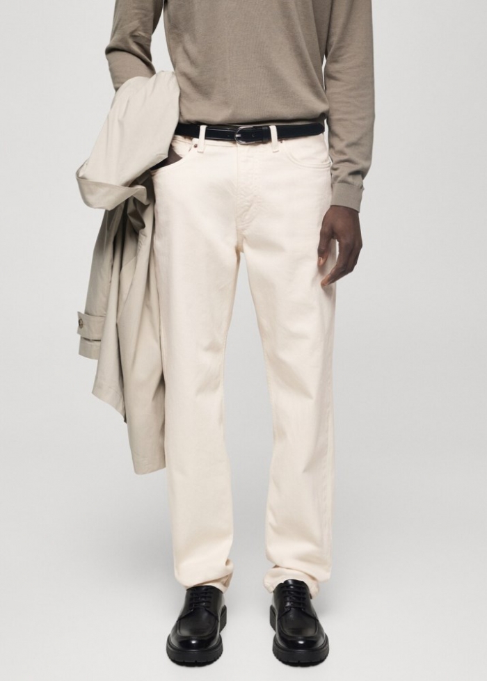 Mango Jeans Bob regular fit - Crudo