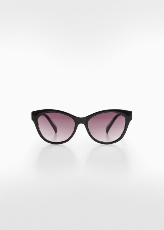 Mango Gafas de sol montura de pasta - Negro
