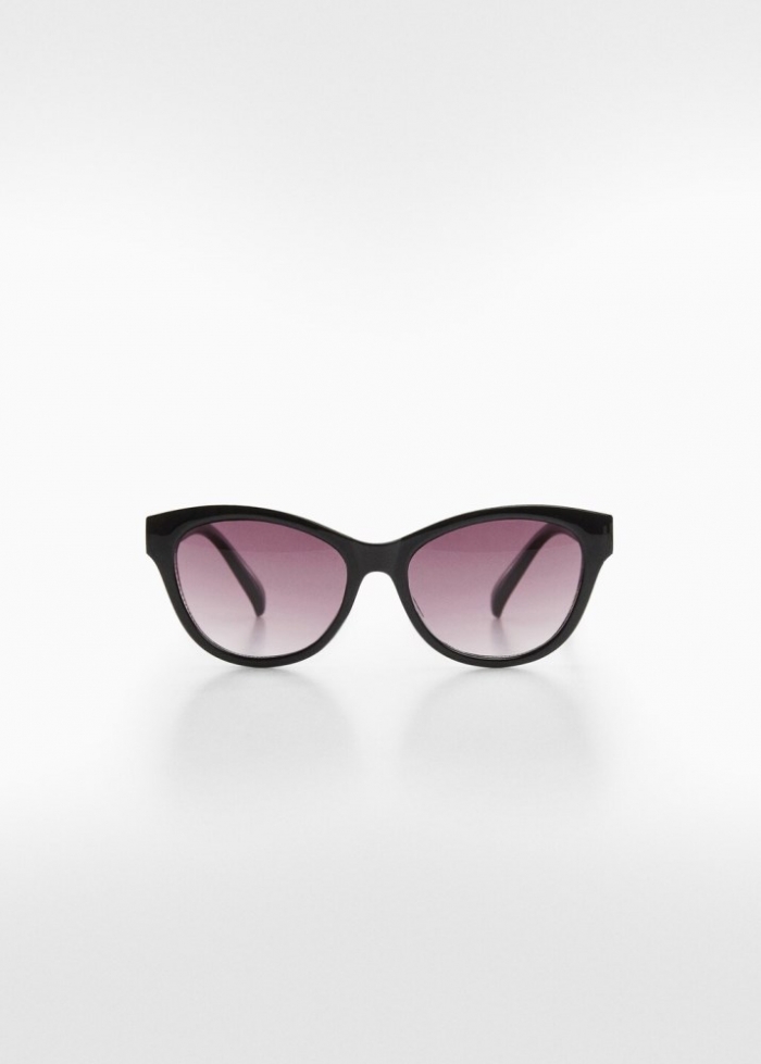 Mango Gafas de sol montura de pasta - Negro