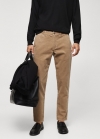 Mango Pantalón pana slim fit cordón - Beige