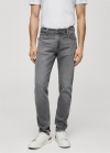 Mango Jeans Jan slim fit - Gris