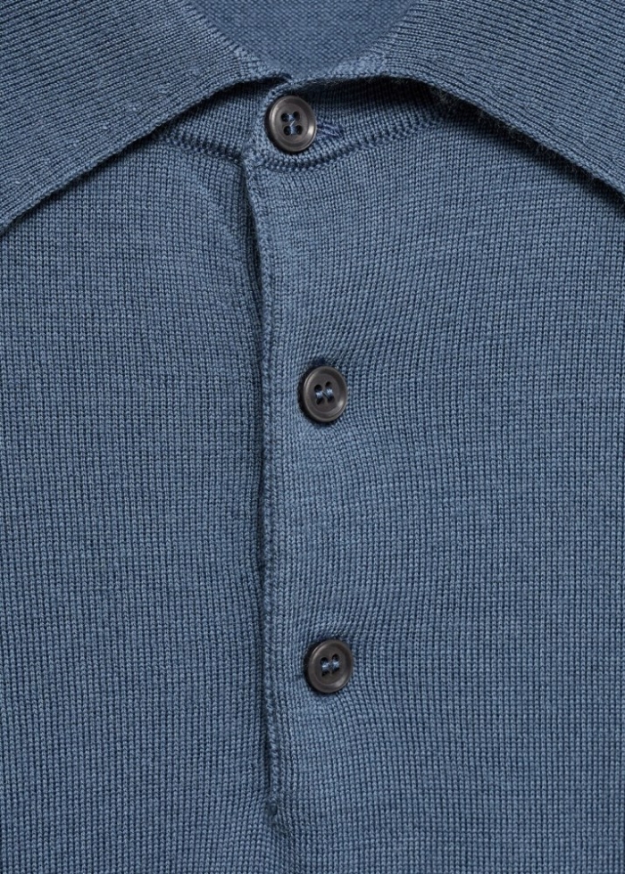 Mango Polo willysu - Azul porcelana