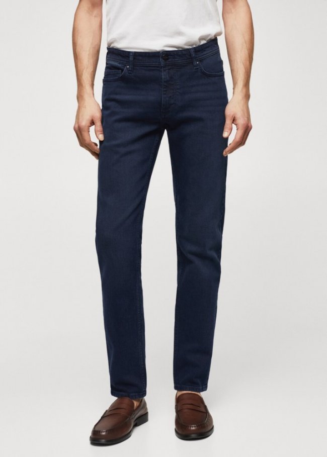 Mango Jeans Jan slim fit - Azul oscuro intenso