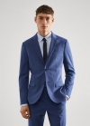 Mango Americana traje París super slim fit - Azul celeste
