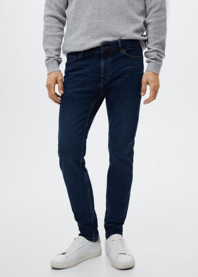 Mango Jeans Jude skinny fit - Azul marino