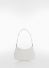 Mango Bolso asa tachuelas - Blanco