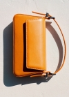 Mango Bolso solapa doble asa - Naranja