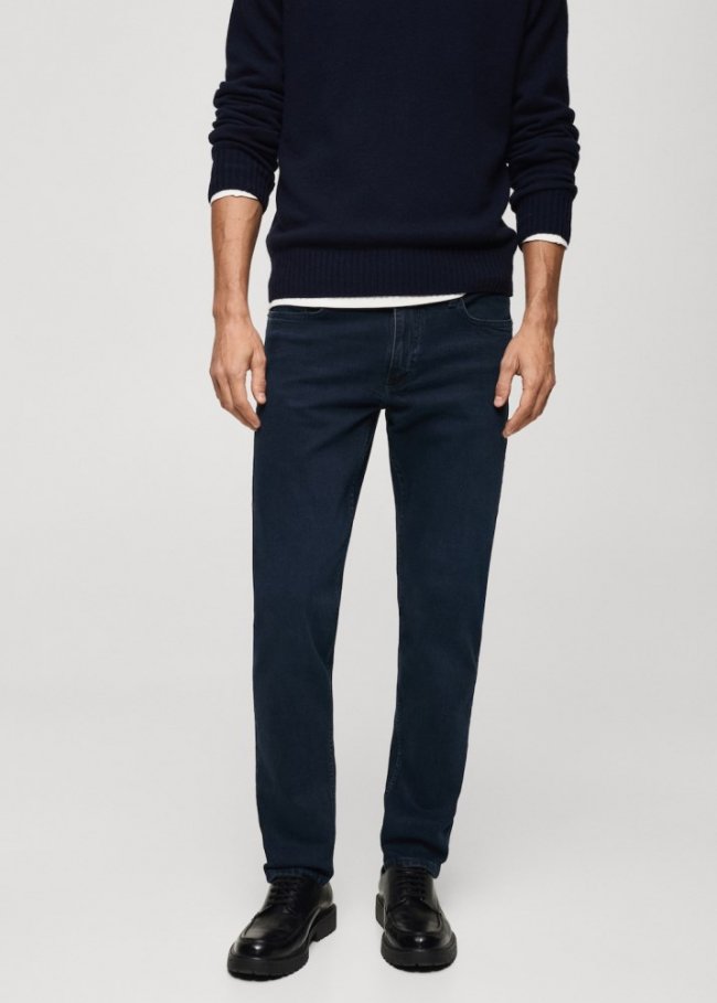 Mango Jeans Jan slim fit - Azul oscuro intenso