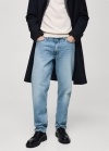 Mango Jeans Bob regular fit - Azul medio
