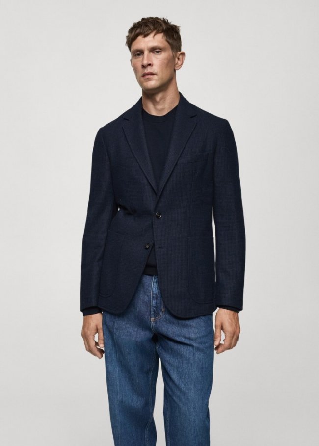 Mango Americana molina - Azul