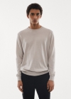 Mango Jersey lana merino lavable - Gris claro/pastel
