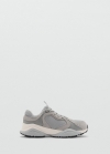 Mango Deportiva clot1 - Gris