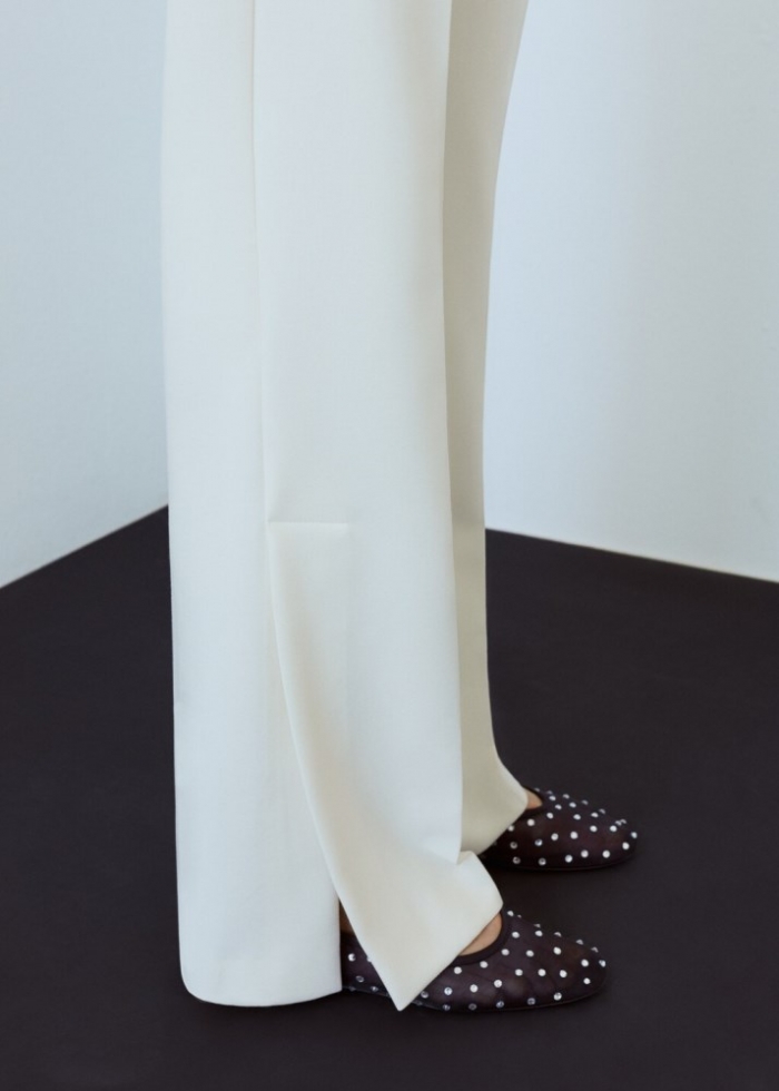 Mango Bailarina strass - Negro