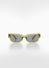 Mango Gafas de sol rectangulares - Verde