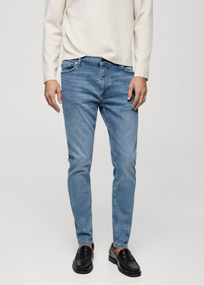 Mango Jeans Jude skinny fit - Azul medio
