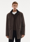 Mango Parka reversible acolchada water repellent - Gris