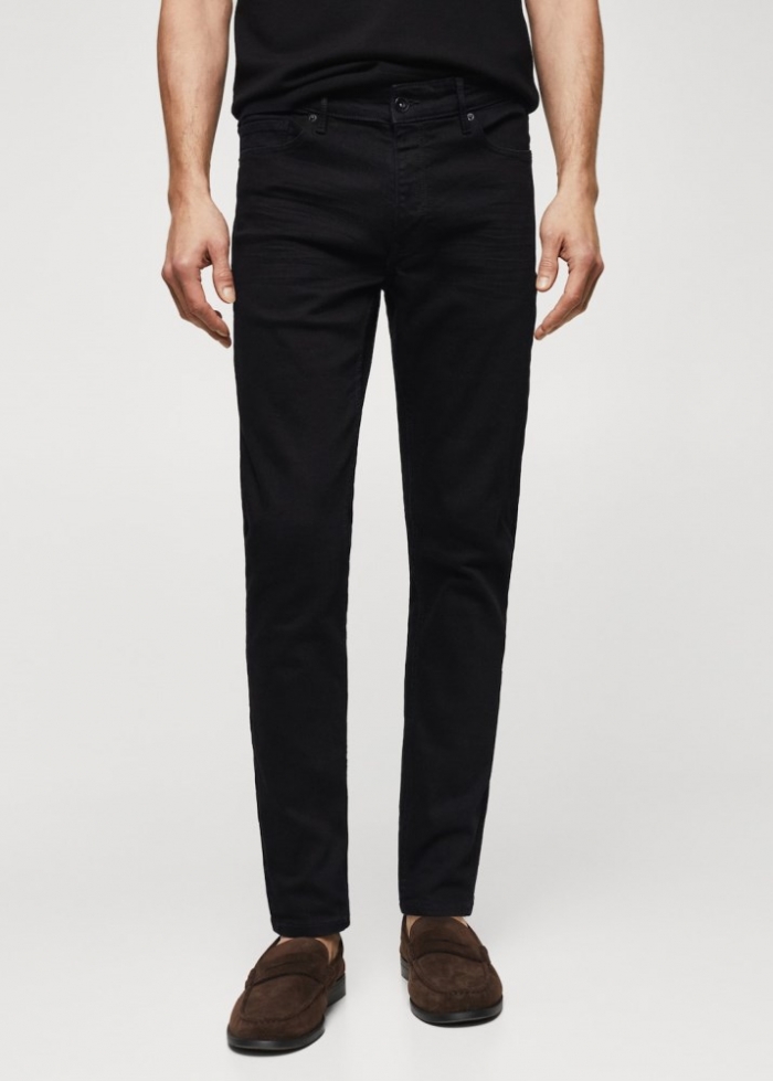 Mango Jeans Jude skinny fit - Denim negro