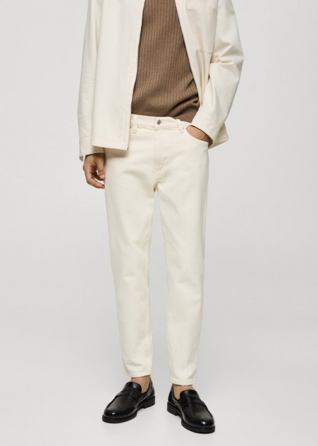 Mango Jeans tapered-fit - Crudo