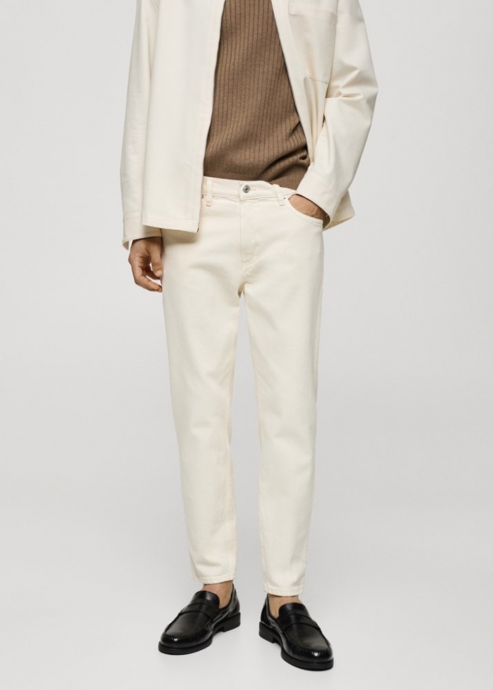 Mango Jeans tapered-fit - Crudo