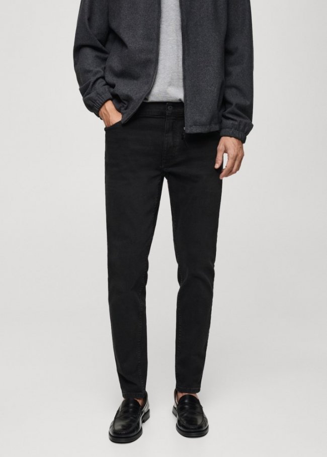 Mango Jeans Jude skinny fit - Denim negro