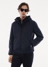 Mango Chaqueta acolchada capucha water-repellent - Azul marino