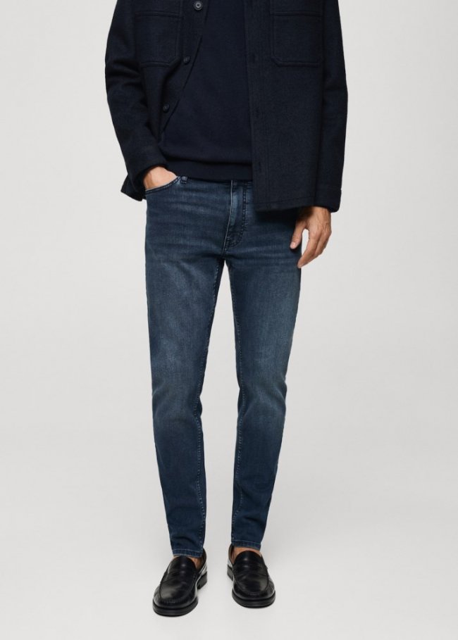 Mango Jeans Jude skinny fit - Azul oscuro intenso
