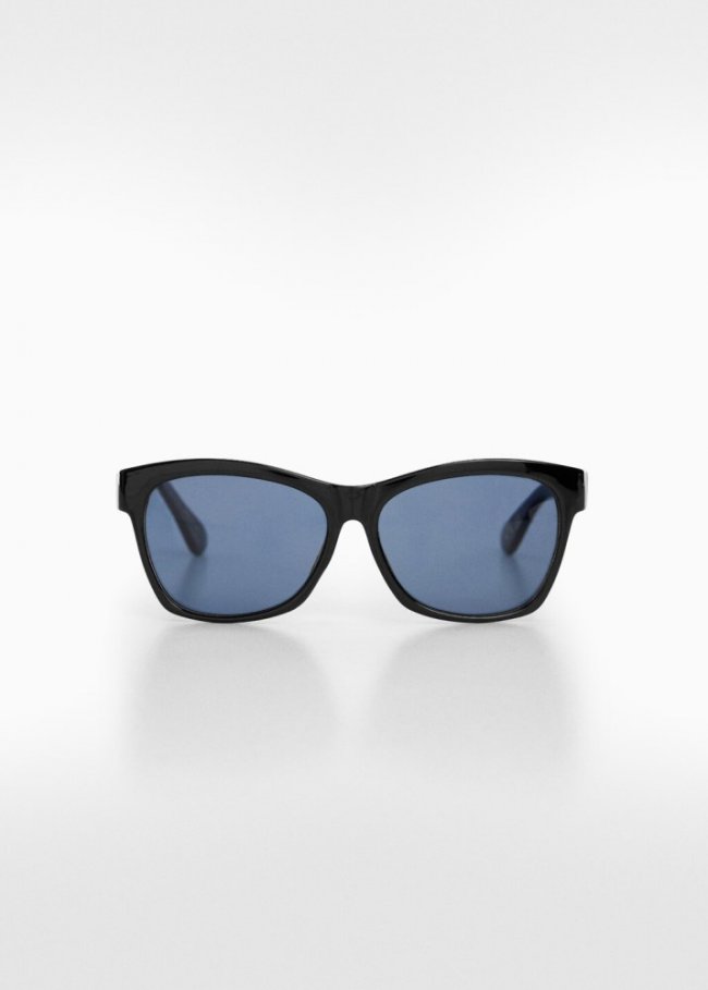Mango Gafas de sol montura de pasta - Negro