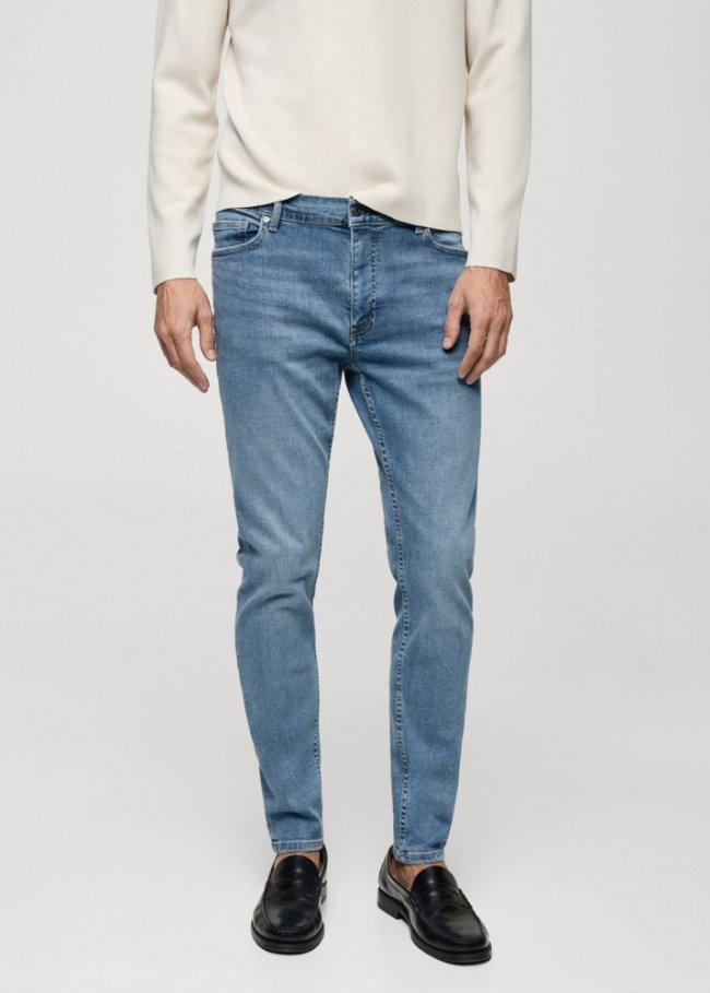 Mango Jeans Jude skinny fit - Azul medio