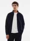 Mango Sudadera cremallera transpirable - Azul marino