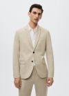 Mango Americana traje super slim fit - Arena