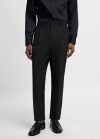 Mango Pantalón traje slim fit - Negro
