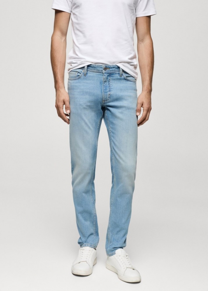 Mango Jeans Jan slim fit - Azul claro