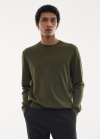 Mango Jersey lana merino lavable - Khaki