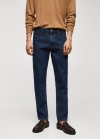 Mango Jeans Bob straight fit - Azul
