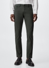 Mango Pantalón tejanero slim fit sarga - Khaki