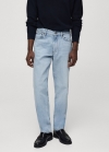 Mango Jeans Bob straight fit - Azul claro