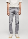 Mango Jeans Jan slim fit - Gris claro