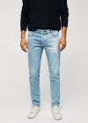 Mango Jeans Patrick slim fit Ultra Soft Touch - Azul medio