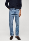 Mango Jeans Bob straight fit - Azul medio
