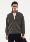 Mango Sudadera cremallera transpirable - Gris medio