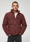 Mango Anorak acolchado Water Repellent - Granate