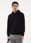 Mango Sudadera capucha transpirable - Negro