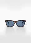 Mango Gafas de sol montura de pasta - Chocolate